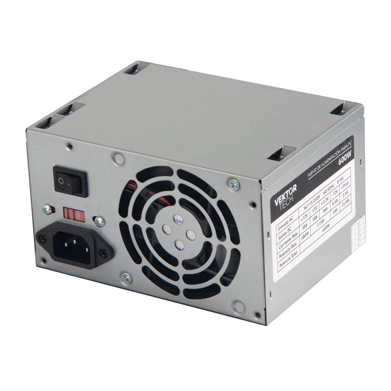 Fuente De Poder 600W VektorTech 3