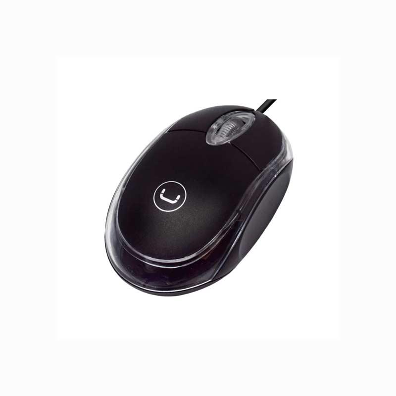 Mouse Alámbrico Unno Tekno Trans 800DPI Negro 4