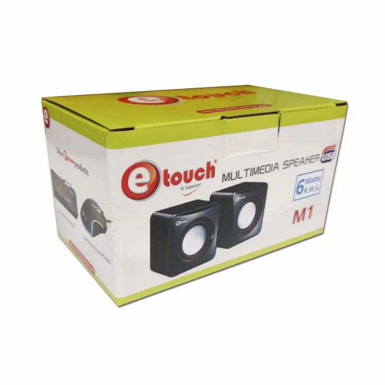 Bocinas USB de 6 Watts M1 2