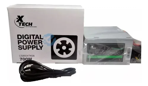 Fuente de alimentación de 700W con conectores SATA