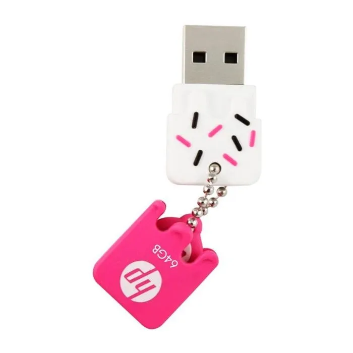 Memoria USB HP 64GB v178p Rosada 4