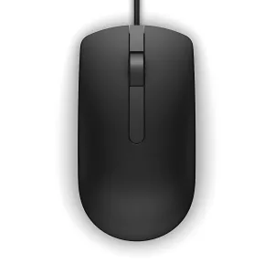 Dell, Mouse Óptico, MS116-BK, Wired, LED, USB