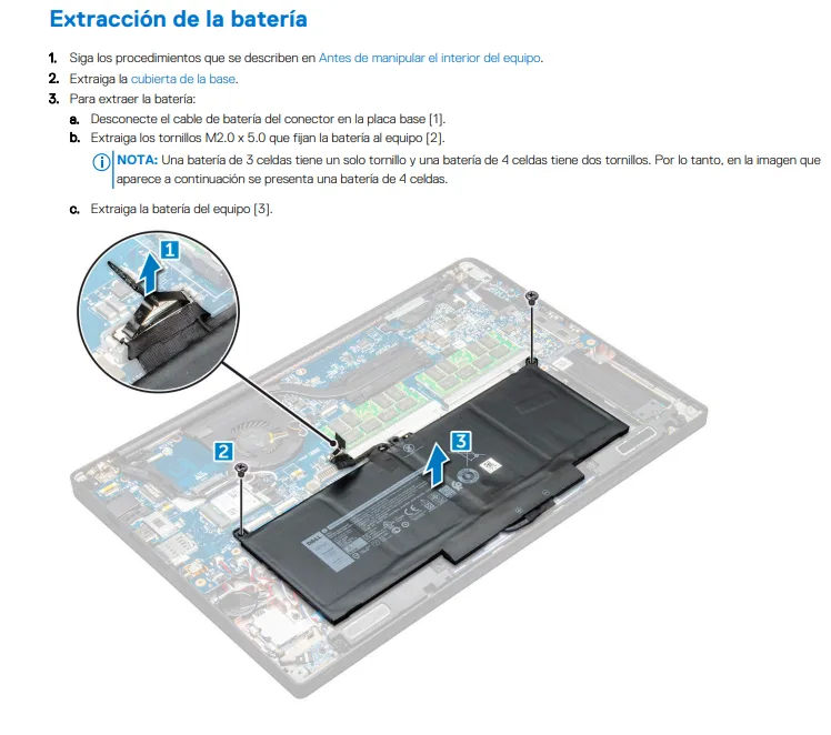 BATERIA DELL LATITUDE 7280 7480 7290 7490 60WH 4