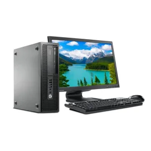 HP EliteDesk 800 G2 Desktop Core i5 6ta. Gen. 8GB RAM DDR4, Monitor 19"