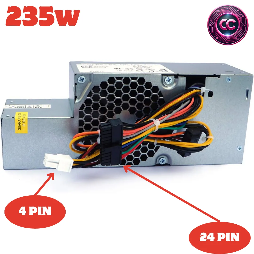 Fuente de alimentación de escritorio para Dell Optiplex 760 780 960 980 Sistemas de factor de forma pequeña (SFF)