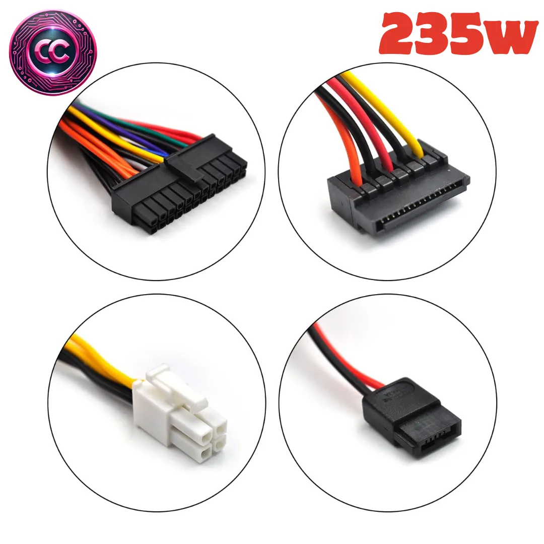 Fuente de alimentación de 235 W para sistemas de factor de forma pequeño (SFF) DELL Optiplex 580, 760, 780, 960 y 980 R224M, PW116, FR610, RM112, WU136, 67T67