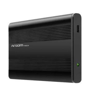 Enclosure 2.5″ Argom SATA a USB 2.0 Negro
