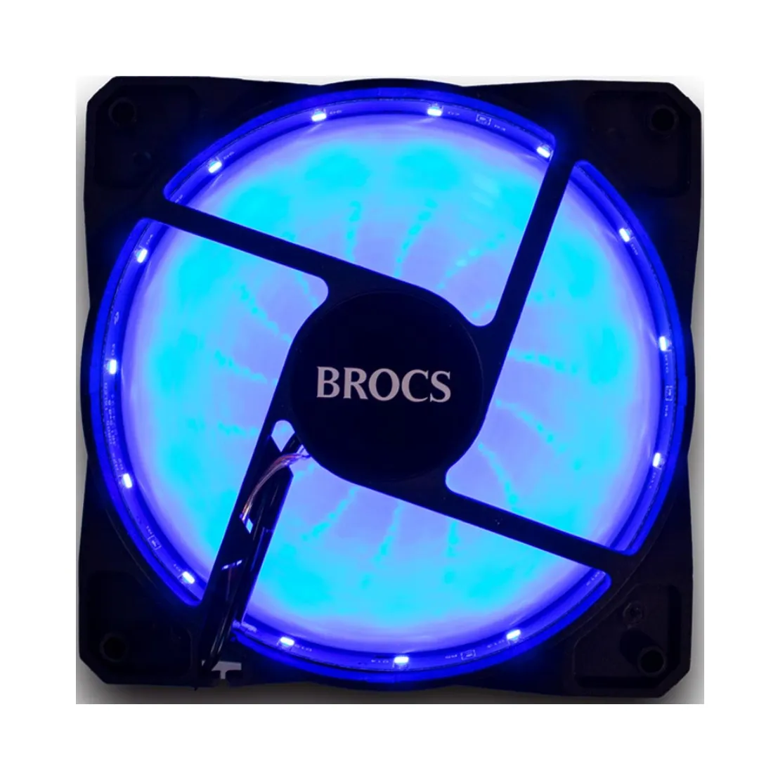 BROCS, Ventilador, Azul para cases