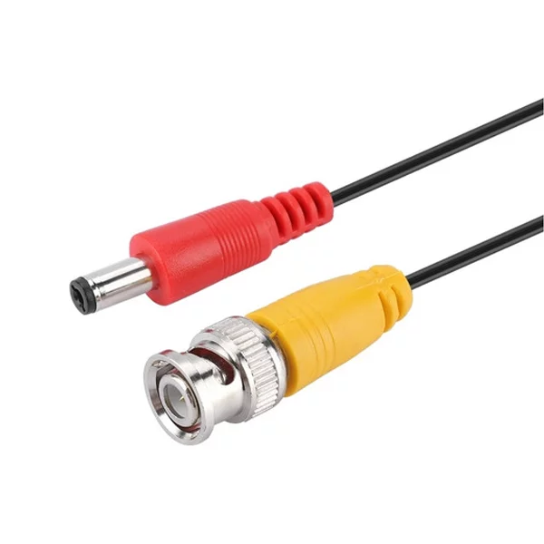 Cable de Video Armado con Conector BNC y Alimentación, 20 Metros