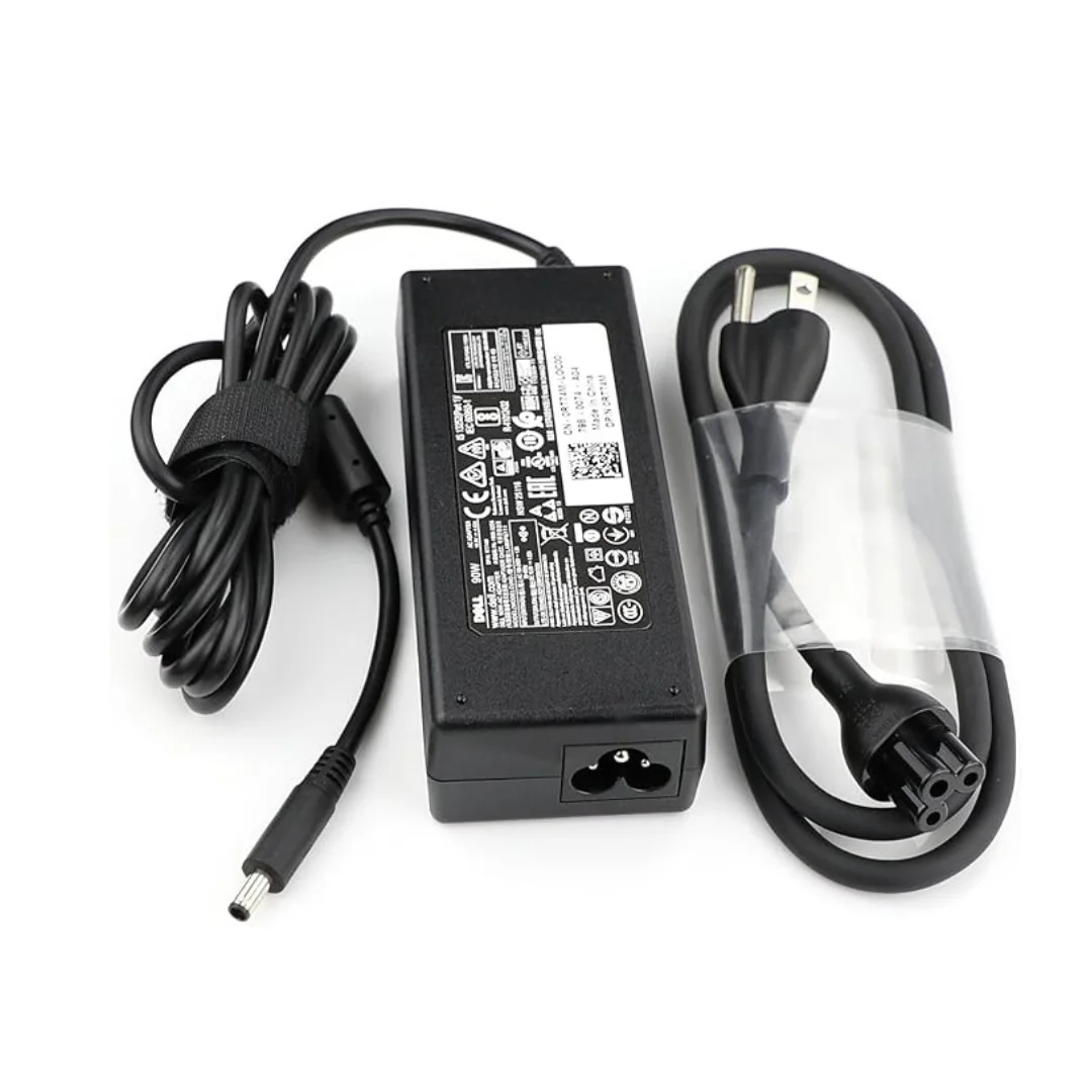 Cargador Dell Original 90W 19.5V 4.62A Punta Delgada | Para Inspiron, XPS, Latitude | Guatemala
