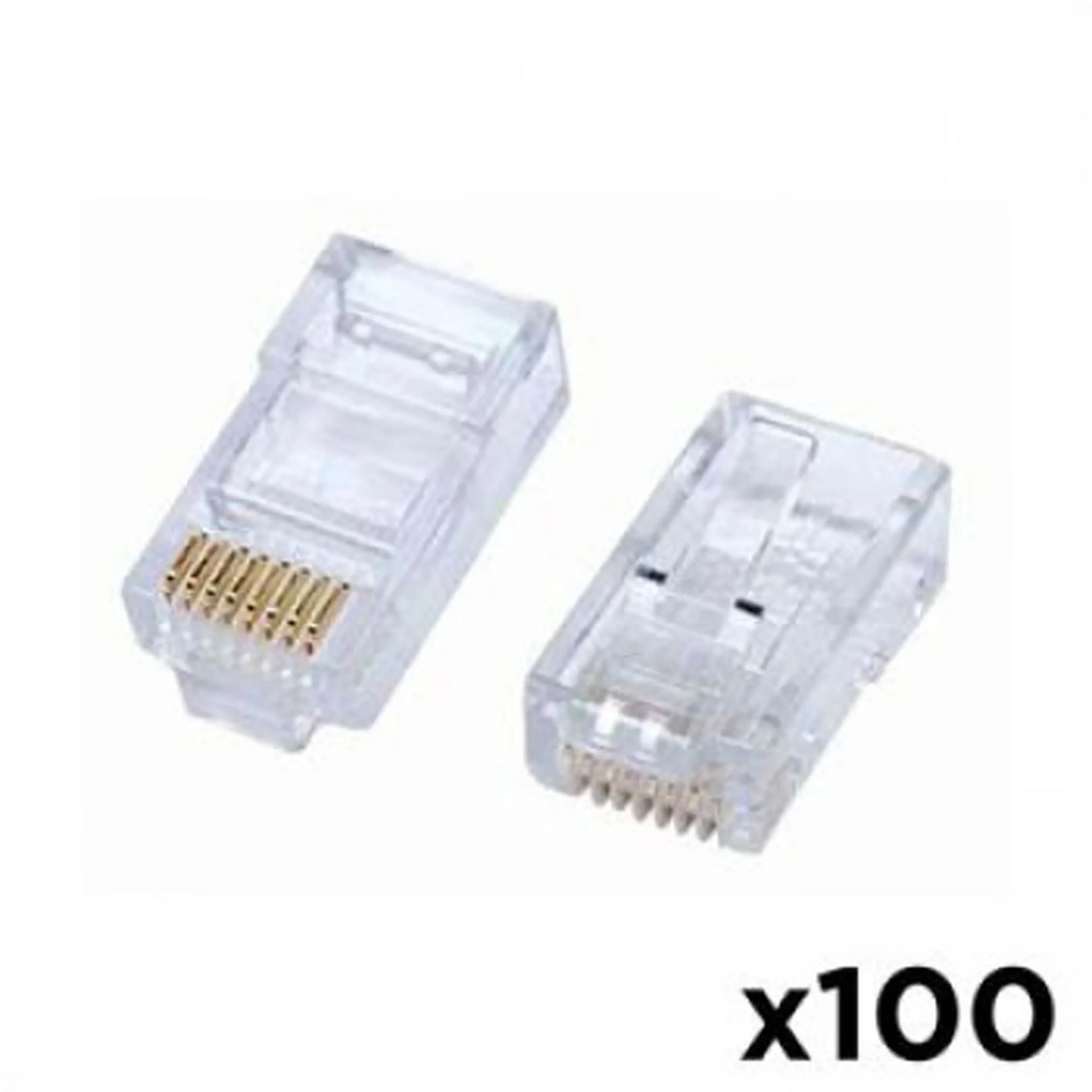CONECTOR RJ45 CATEGORÍA 6E ETOUCH® 100PLUGS
