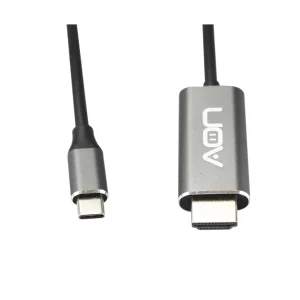 Cable USB-C a HDMI AON AO-CB-2102 4K 3 Metros Negro