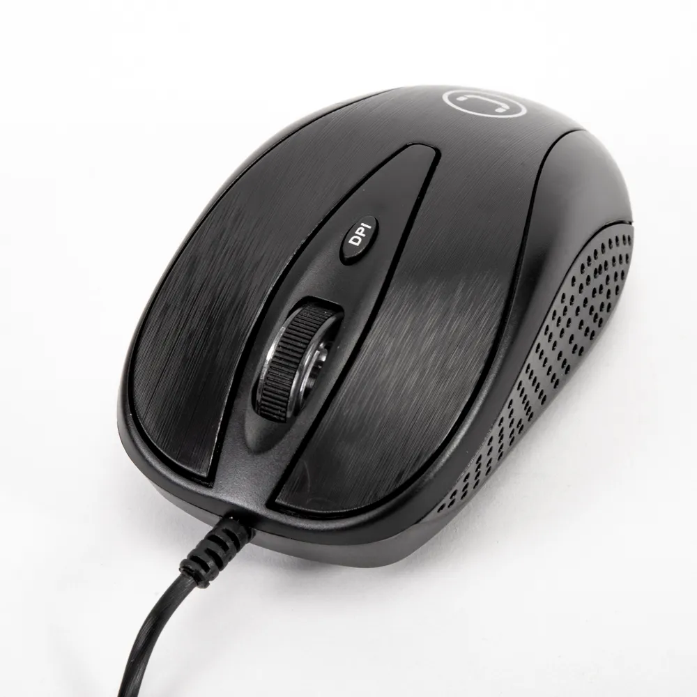 MOUSE TREK USB NEGRO UNNO MS6513BK