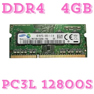Samsung RAM Memoria 4GB (1 x 4GB) DDR3 PC3-12800,1600MHz, 204 PIN, SODIMM