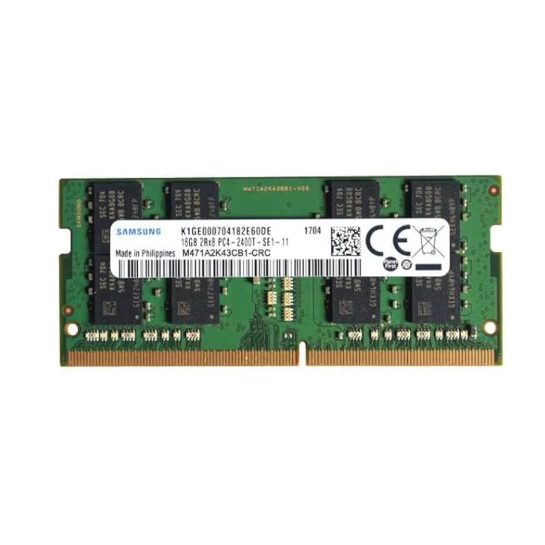 Memoria RAM Samsung DDR4 PC4-19200, 2400 MHz, 260 PIN SODIMM, CL 17, 1,2 V, M471A2K43CB1-CRC