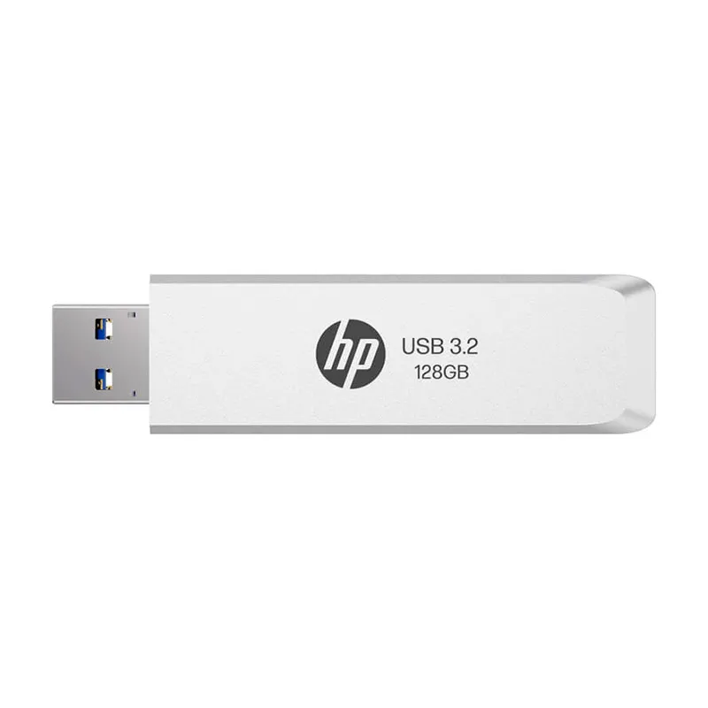 Memoria USB HP 128GB 819w 3.2 Flash Drives Plateado