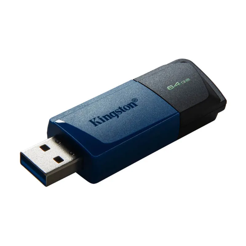 Memoria USB Kingston 64GB DataTraveler Exodia M 3.2 Azul