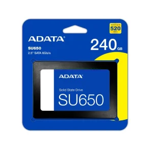 ADATA, Unidad De Estado Sólido SSD, 2.5 SU650 240GB