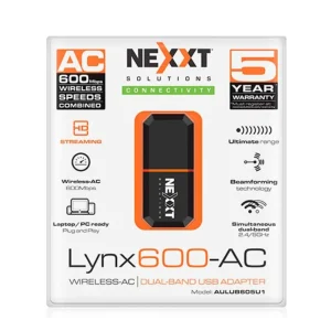 wifi usb marca nexxt 600 Mbps