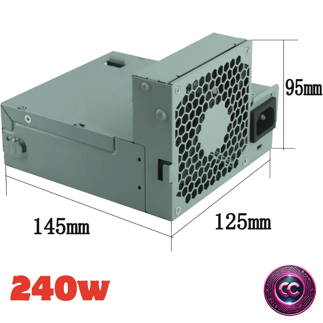 fuente de alimentación de 240W 503375-001 para HP Elite 8000 8100 8200 SFF Pro 6000 6005 6200