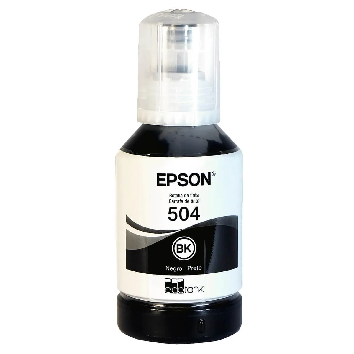 Botella de Tinta Epson T504 Negro 127ml