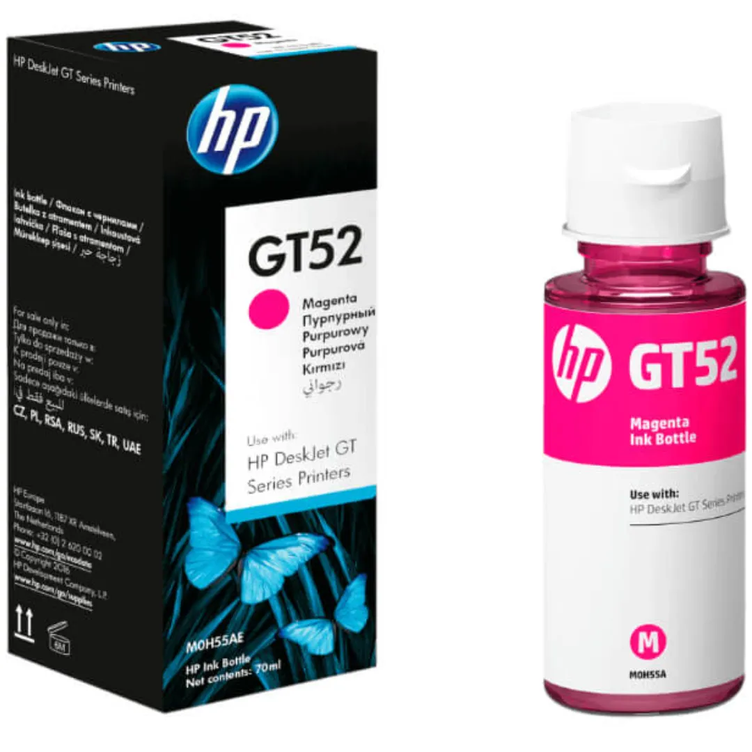 Botella de Tinta HP GT52 Magenta 70ml
