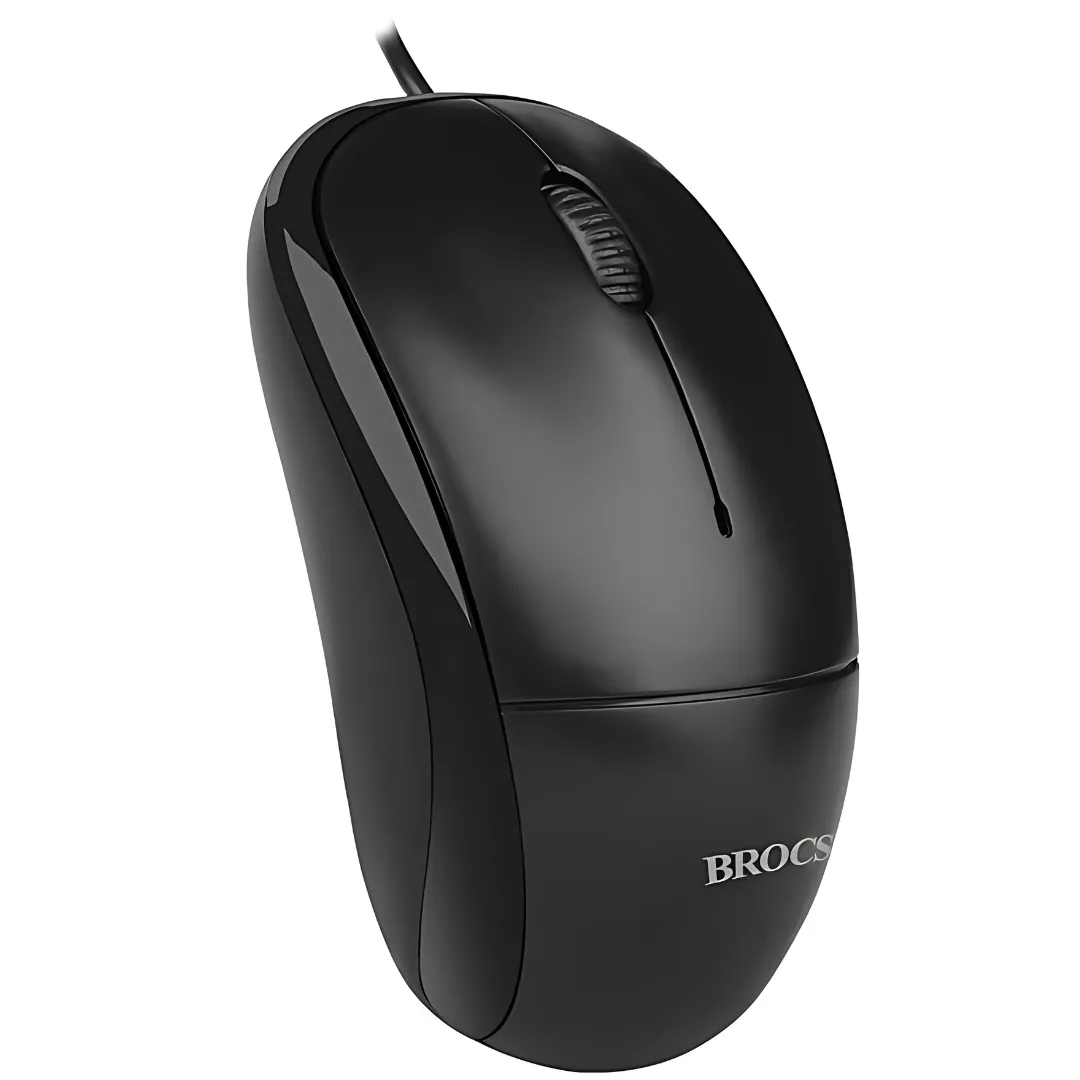 Brocs, Ease Mouse, Mouse alambrico, 1000 DPI – 7401195101344