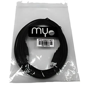 CABLE EXTENSION USB MYO, 6 PIES, NEGRO. (MYO-USBEXT6FT)
