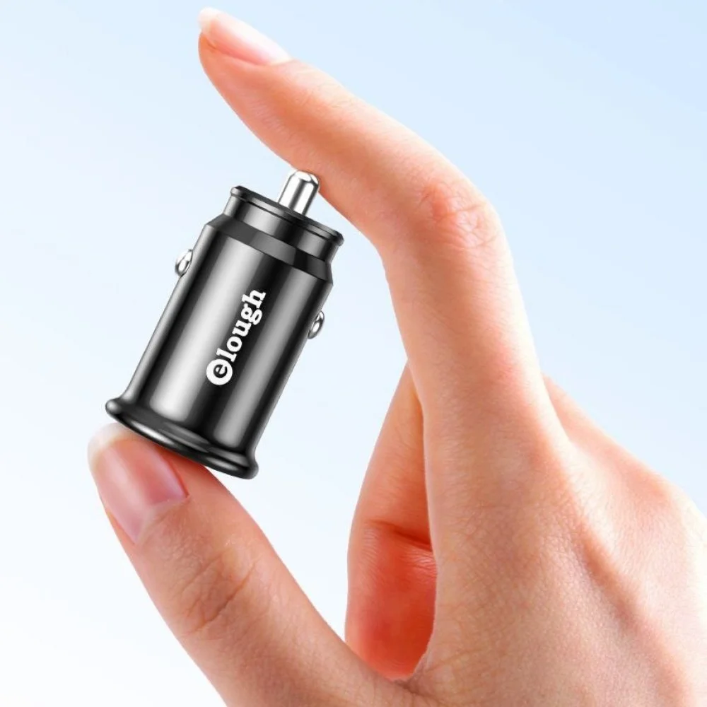 Cargador para carro de Carga rápida tipo C + USB