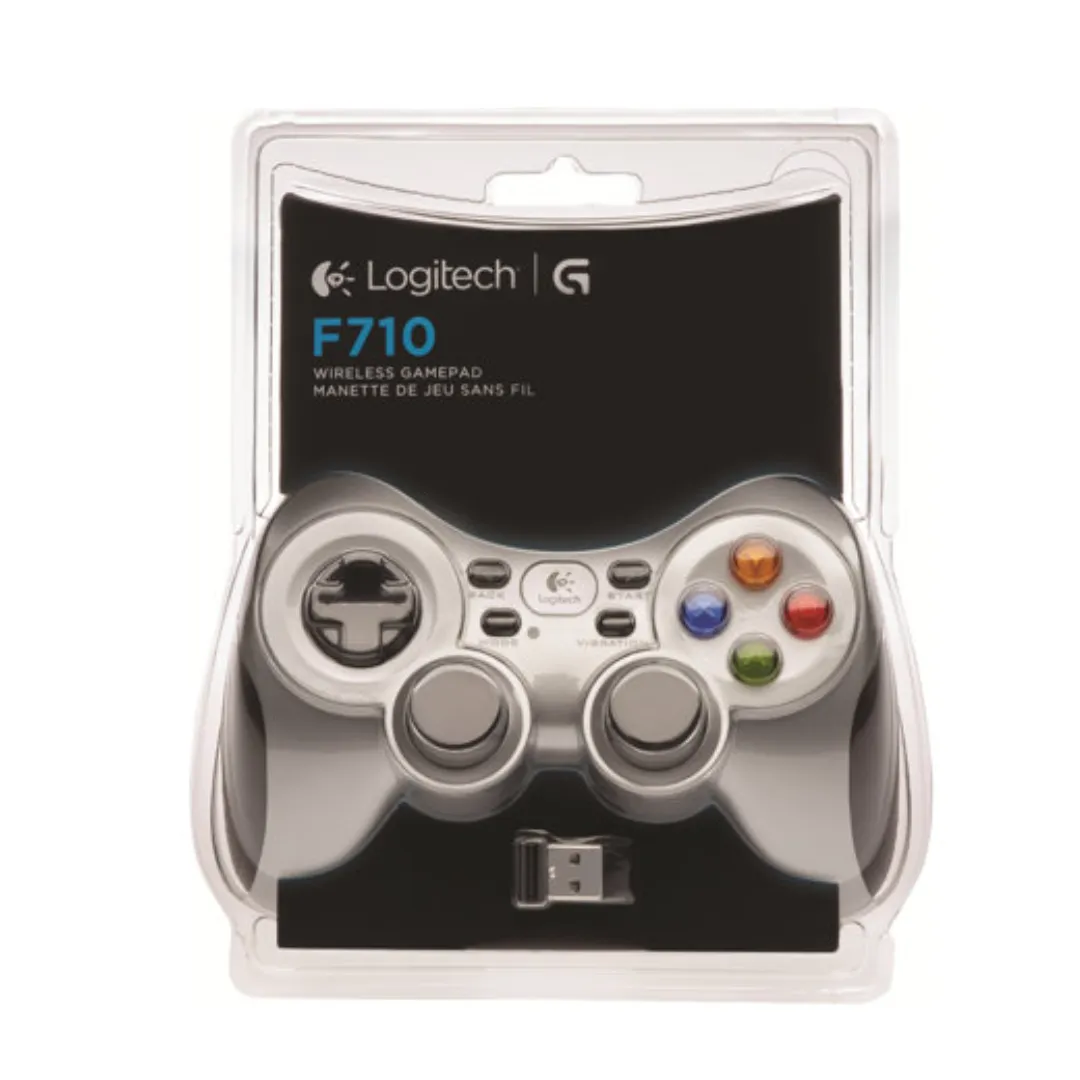 Logitech Wireless Gamepad F710 – Mando de videojuegos – inalámbrico