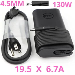 Cargador Dell Original 130W 19.5V 6.67A Punta Fina 4.5mm | XPS, Inspiron, Latitude | Guatemala