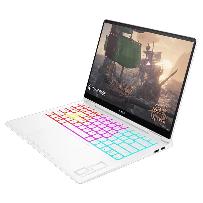 Laptop HP OMEN 14-fb0000la 16″ Ultra 7-155H 16GB RAM 1TB SSD RTX 4060 8GB W11 Home Blanco Teclado Español