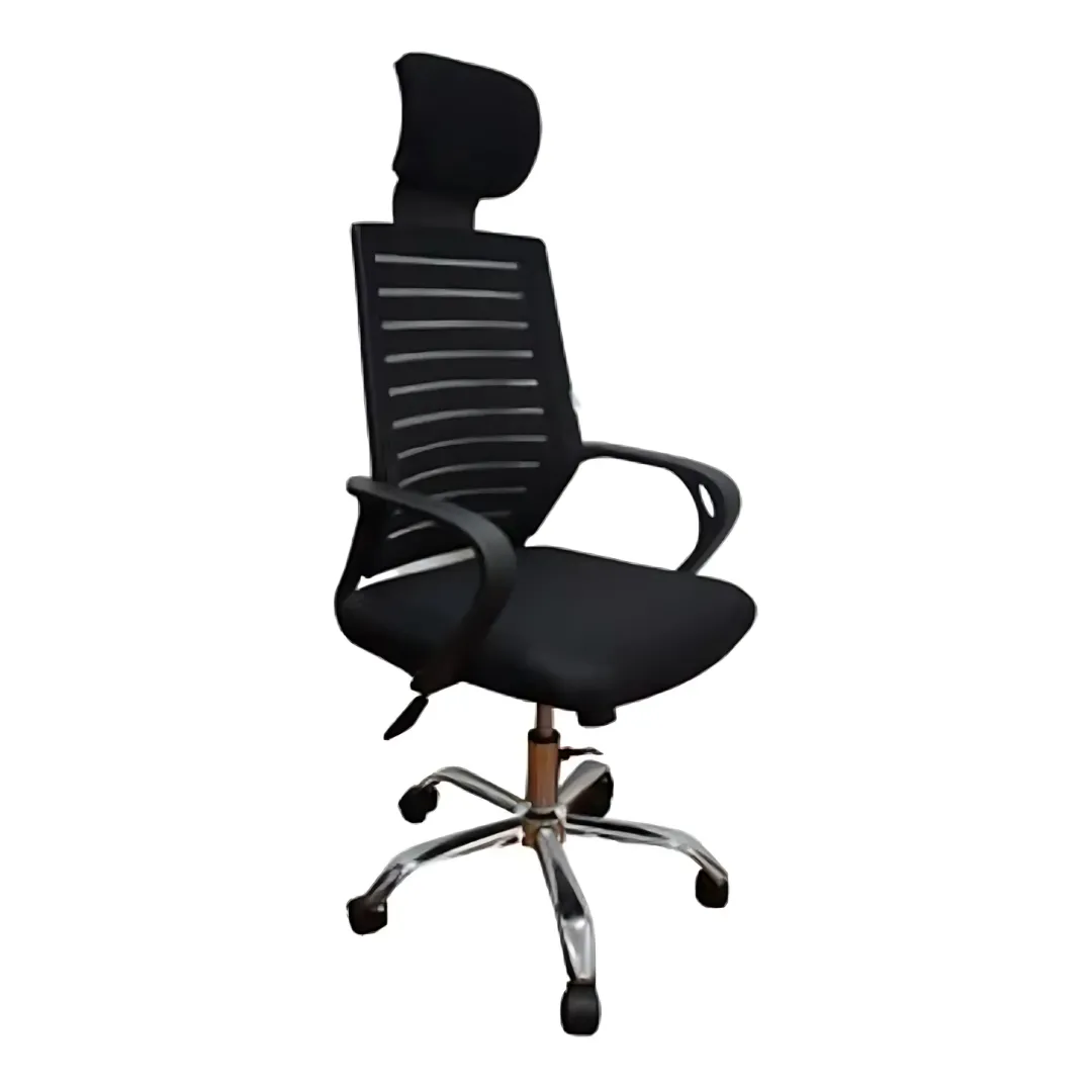SILLA EJECUTIVA CON APOYACABEZA 9102 NEGRO