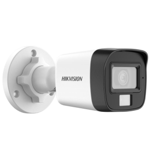 📷 Cámara Hikvision DS-2CE16D0T-LPFS – 2MP Mini Bala con Audio y Luz Nocturna