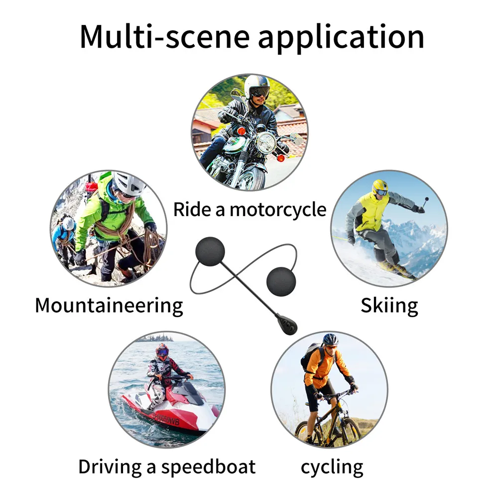 Audifonos bluetooth para moto