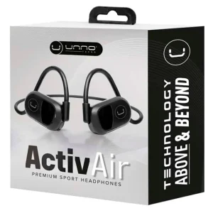 Audífonos UnnoTekno Bluetooth Open-Ear ActivAir con Micrófono Negro