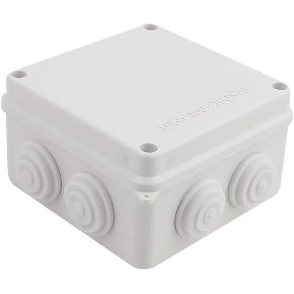 Caja de Registro para Exteriores 10X10X7 CM, IP65