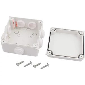 Caja de Registro para Exteriores 10X10X7 CM, IP65