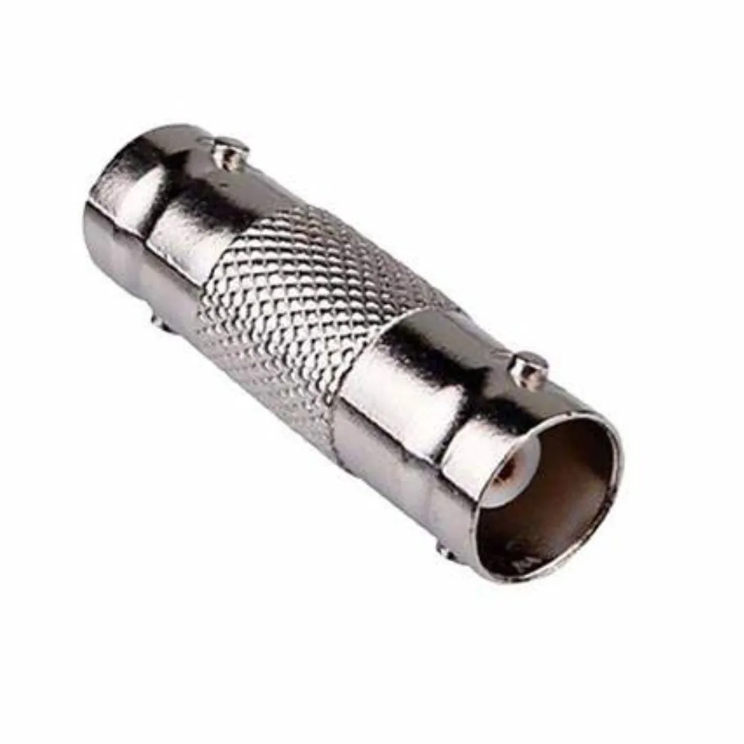 Conector BNC Doble Hembra para Cable Armado