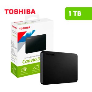 💽 Toshiba Canvio Basics 1TB – Disco Duro Externo Portátil USB 3.0