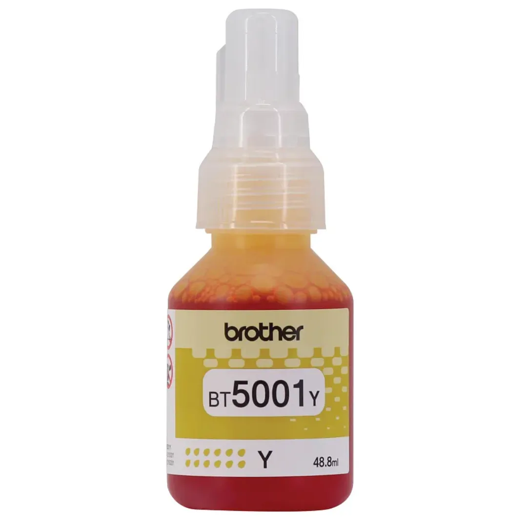 TINTA BROTHER AMARILLA BT5001 48ML