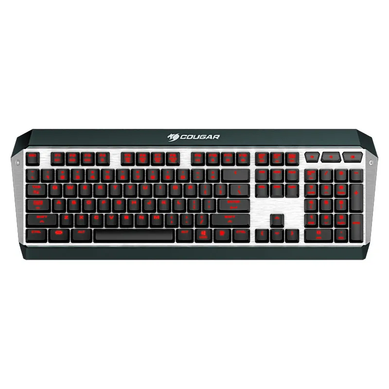 Teclado Gaming Mecánico Alámbrico Cougar Attack X3 Gris Claro