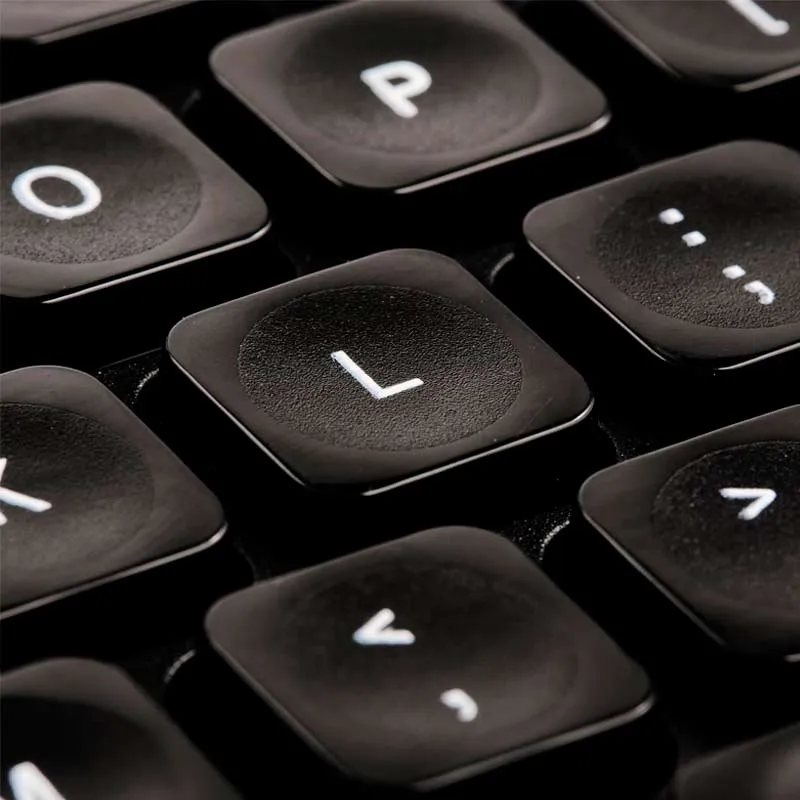 Teclado Inalámbrico Unno Tekno Klass Español Negro