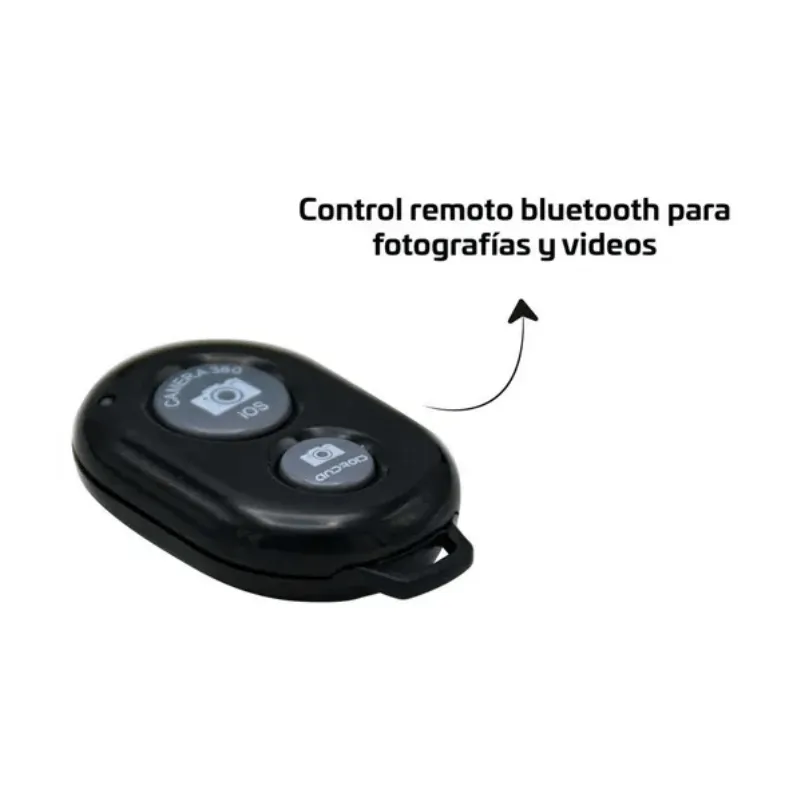 Aro de Luz VTA+ 12″ con Trípode para Celular y Control Bluetooth – Negro