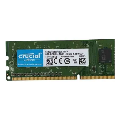 Memoria RAM Laptop Crucial DDR3L 8GB y 16GB 1600MHz SODIMM