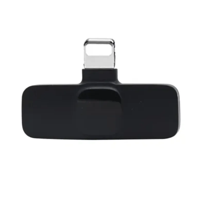 Micrófono de Solapa VTA+ Inalámbrico Lightning con Gancho Negro