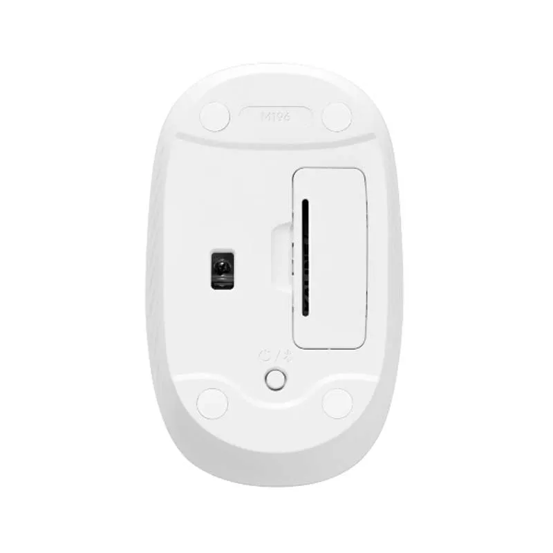Mouse Inalámbrico Bluetooth Logitech M196 1000DPI Blanco