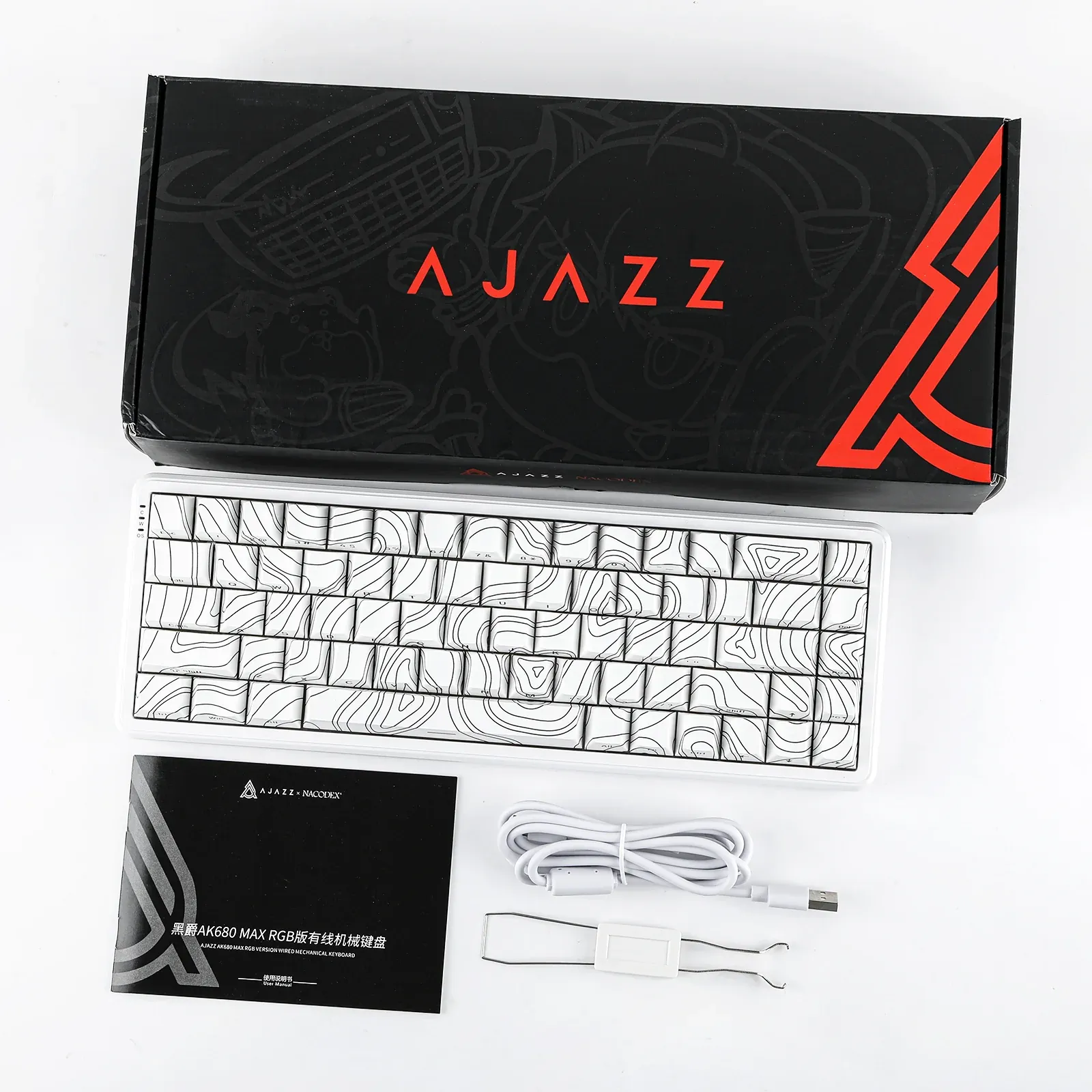 TECLADO AJAZZ AK680 MAX (MAGNETIC SWITCH)