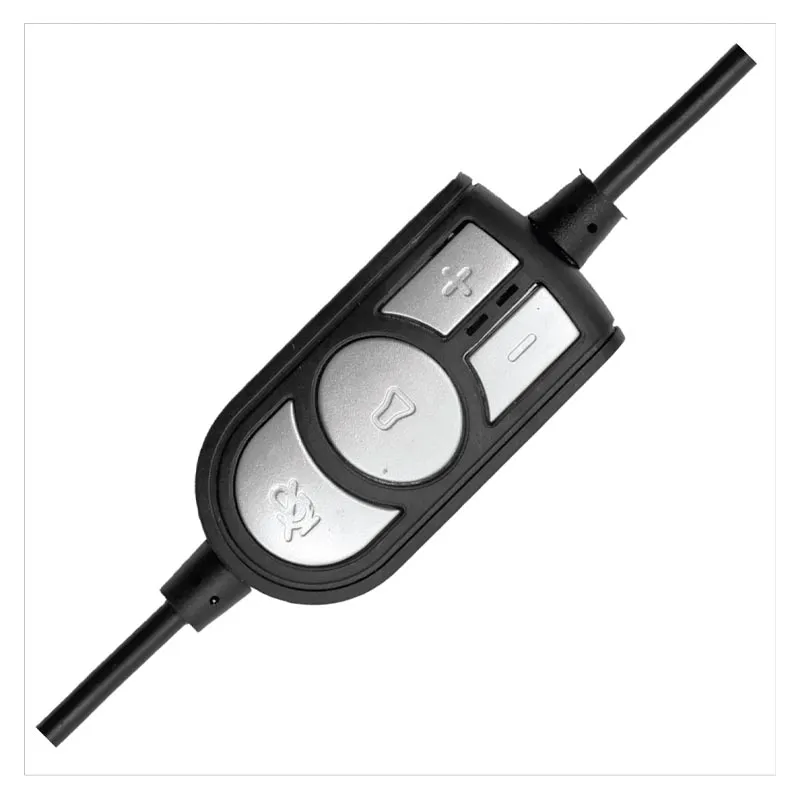 Audífonos Tipo Headset Unno Tekno HS7214BL USB Ace14 con Micrófono Negro-Azul