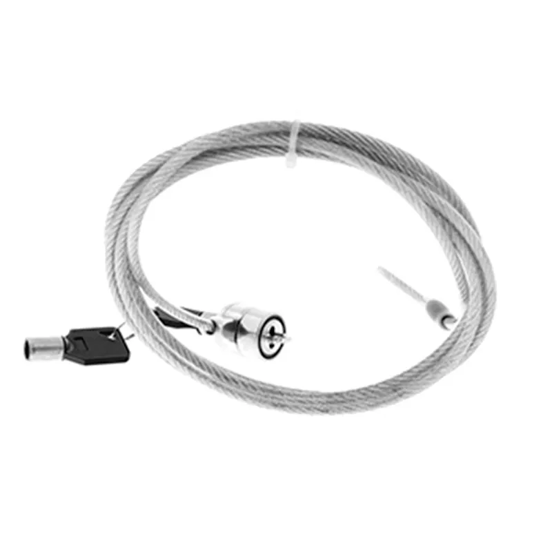 Cable de Seguridad con Candado Xtech XTA-111 1.8m Plateado